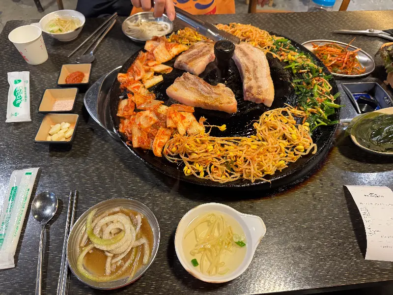 푸짐한 한 상 차림