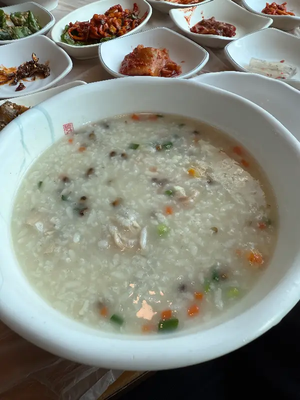 영롱한 자태의 백합죽