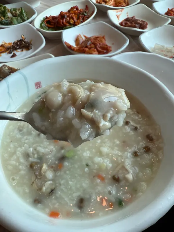 숟가락 위의 백합죽