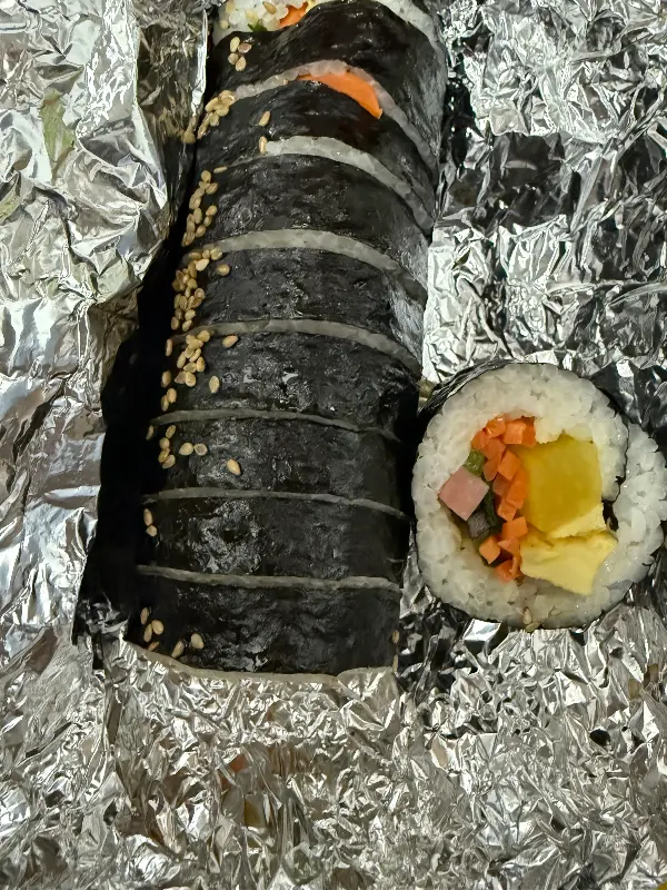 김밥 포장