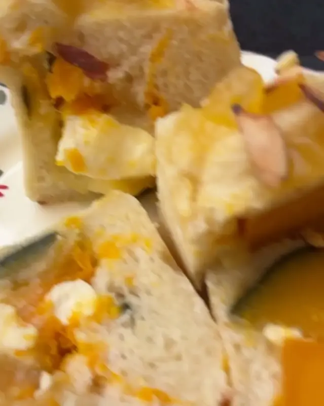 단호박 식빵 비주얼 쇼크