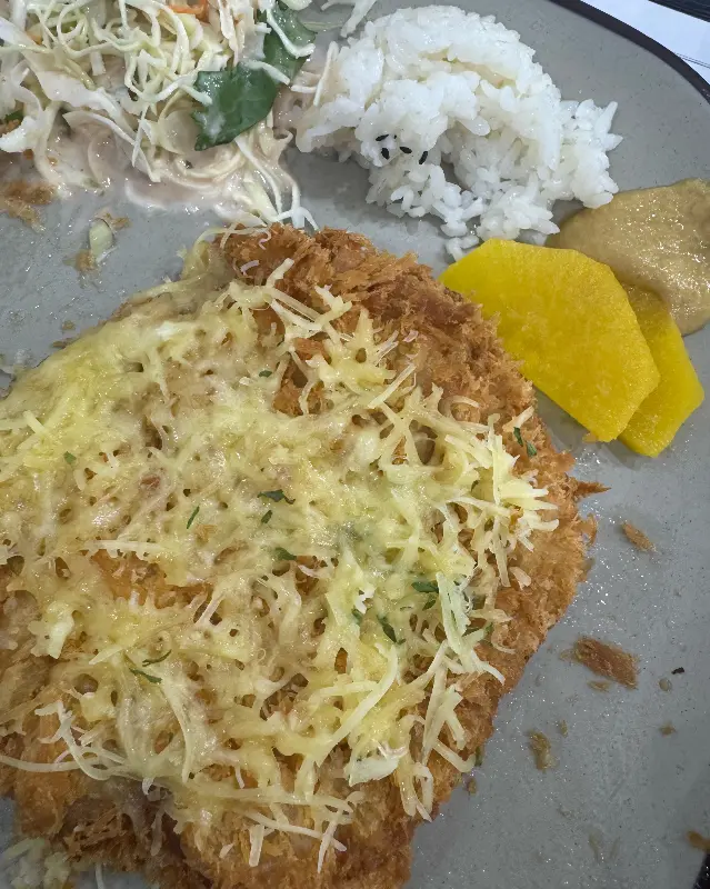 눈꽃 치즈 돈까스