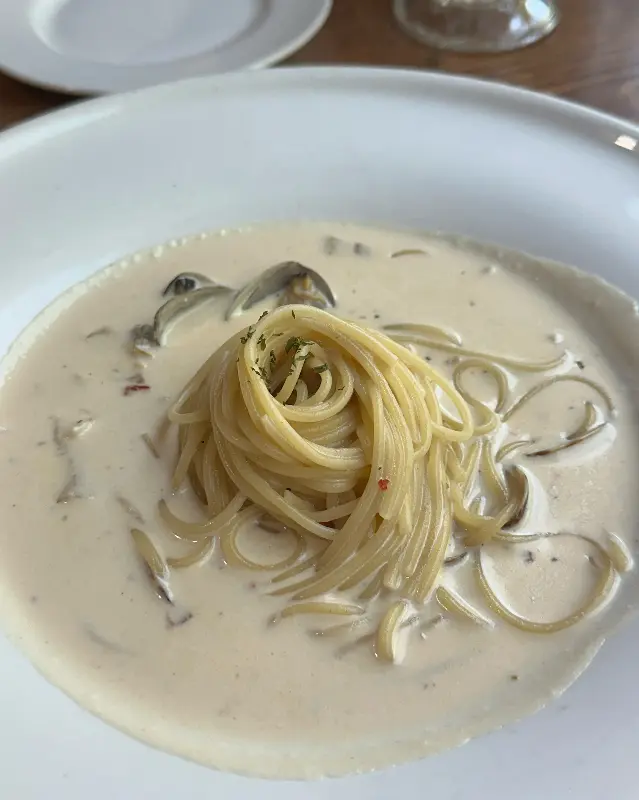 풍기 크림 파스타