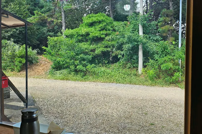 식당 외부 풍경