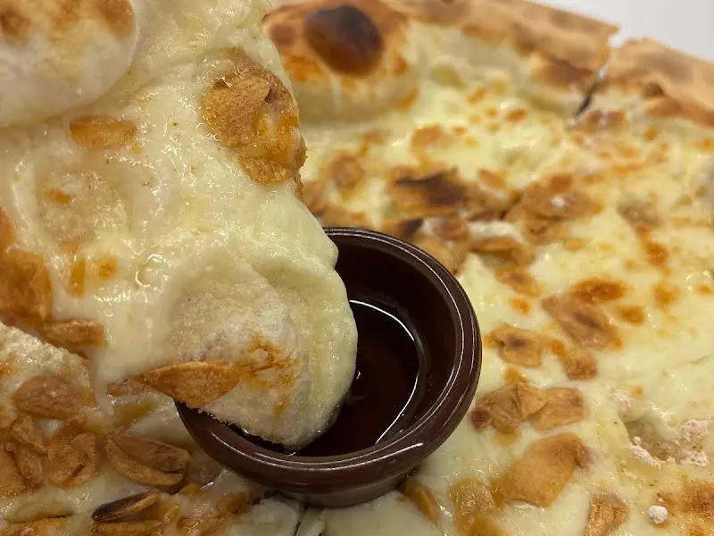 꿀에 찍어먹는 피자