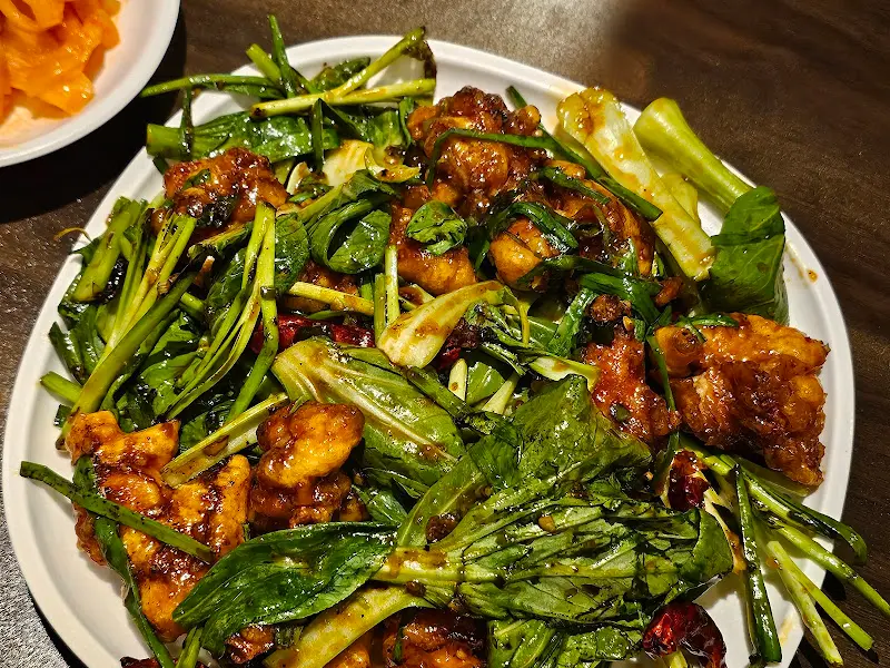 윤기가 흐르는 깐풍기