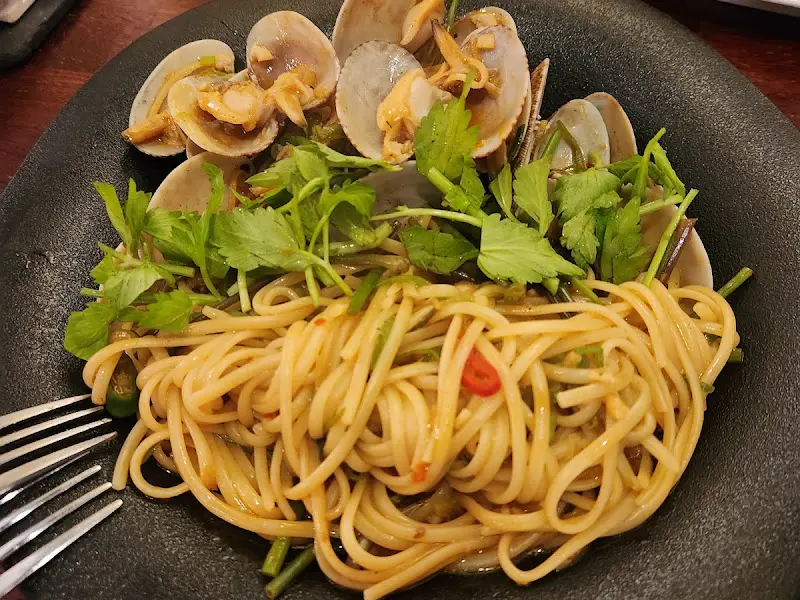 바지락 술찜 파스타