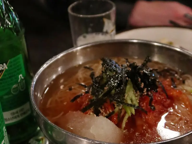 시원한 김치말이국수