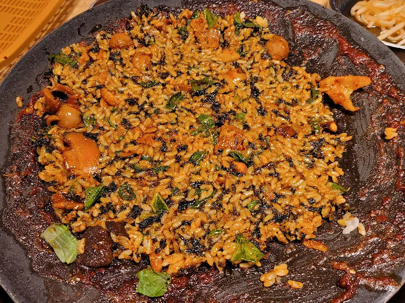 마성의 치즈 볶음밥