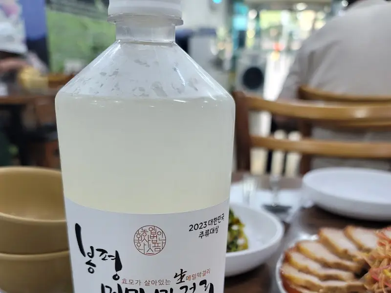 봉평 메밀 막걸리