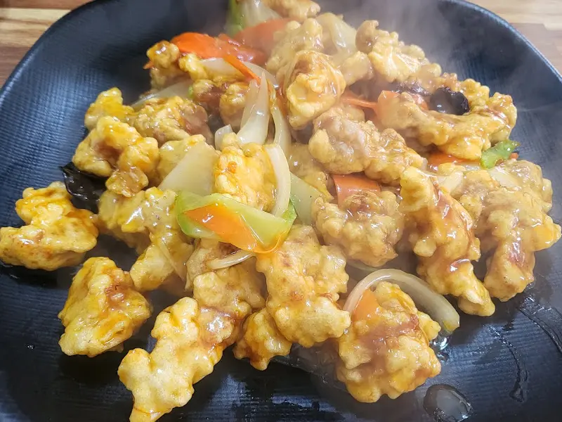 윤기 자르르 탕수육