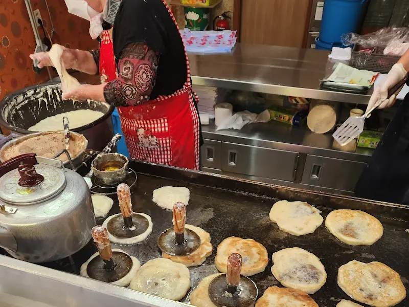 호떡 만드는 모습