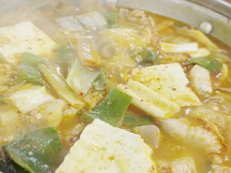 보건옥 김치찌개