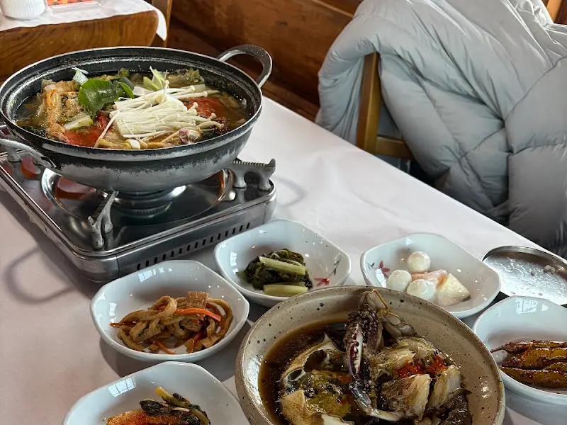 게국지 한 상 차림