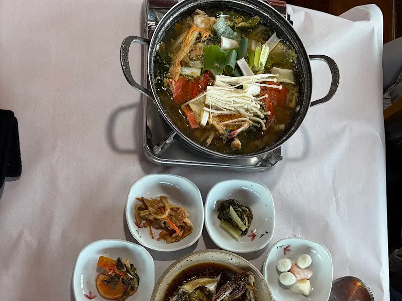 게국지 세트 한상차림