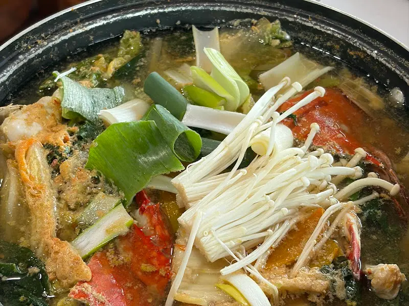 게국지의 시원한 국물