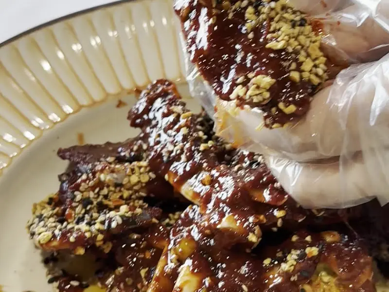 윤기가 흐르는 양념게장