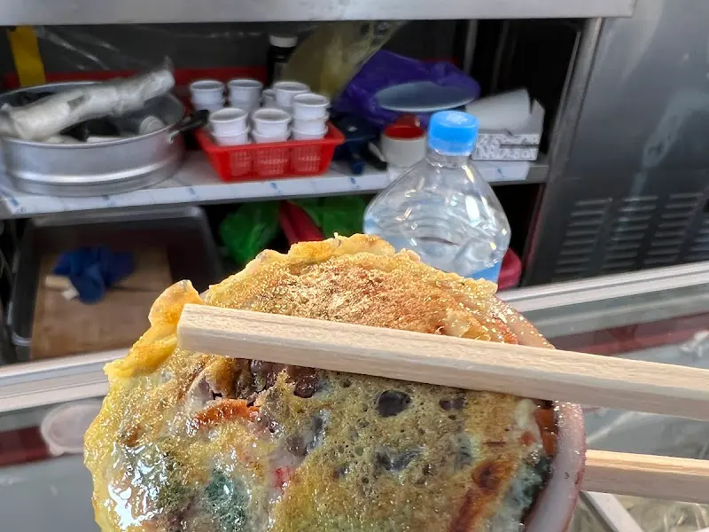 오징어 순대 단면