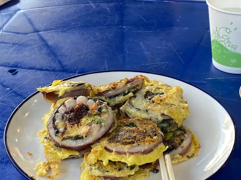 오징어 순대 플레이팅