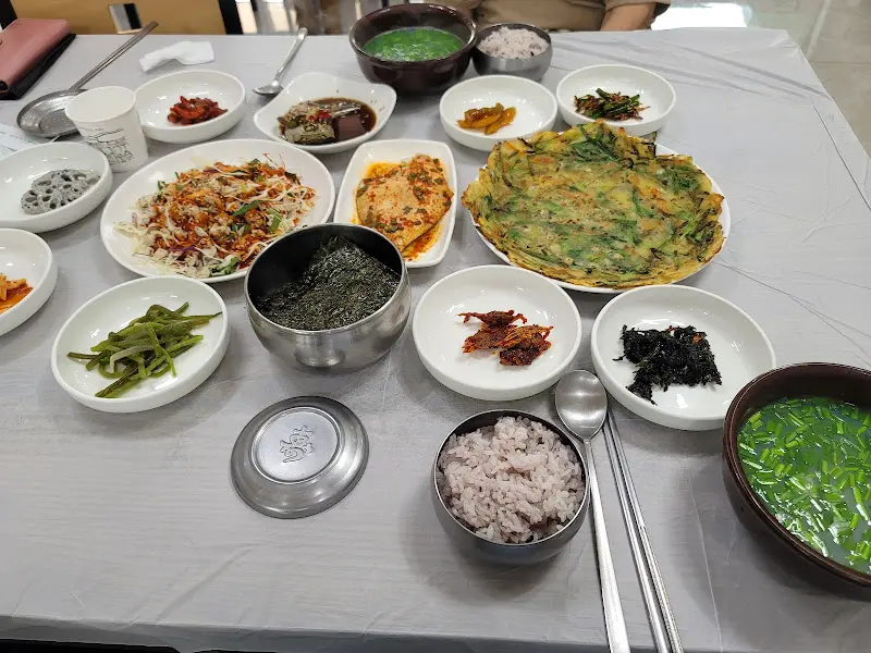 해성식당 재첩정식 한상차림