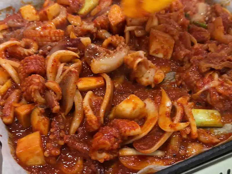 매콤한 오징어구이