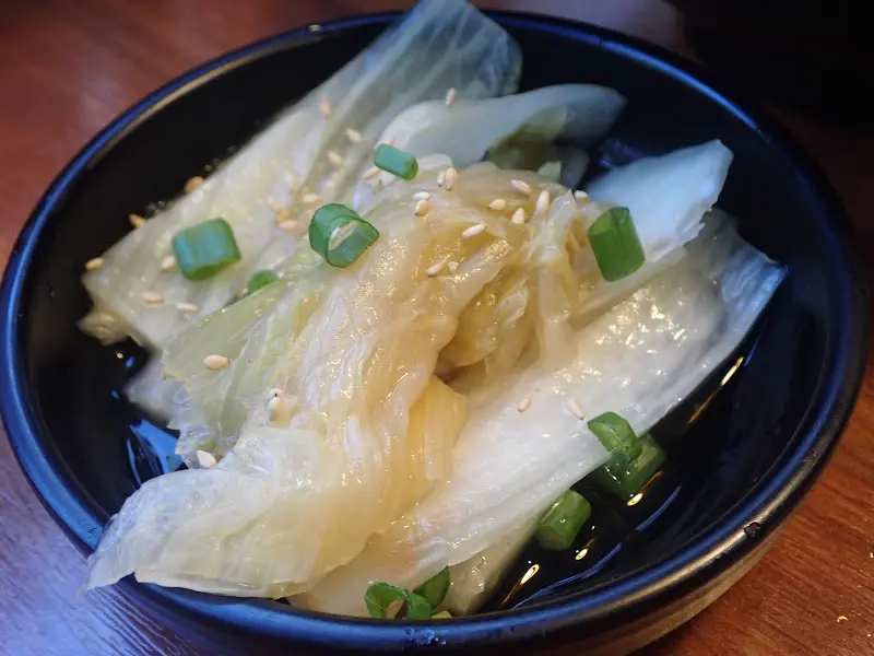 겉절이 김치의 모습