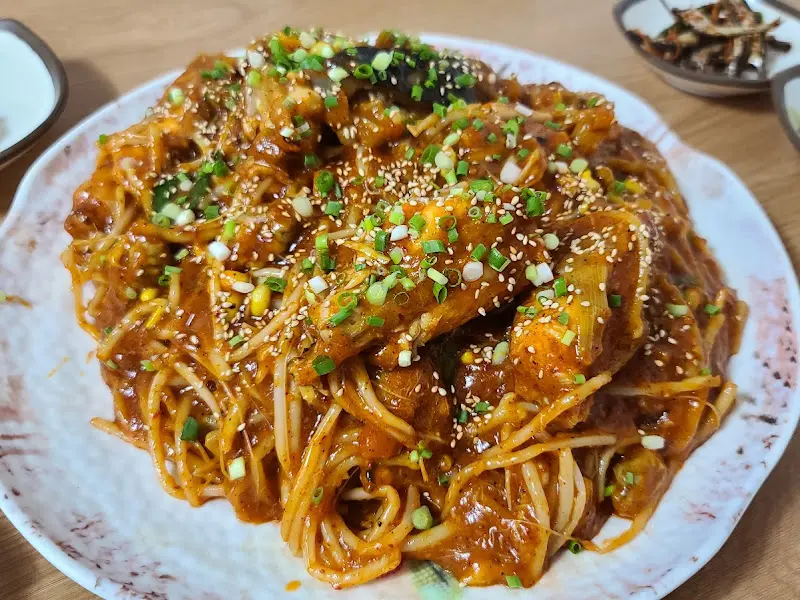 아구찜 확대 사진