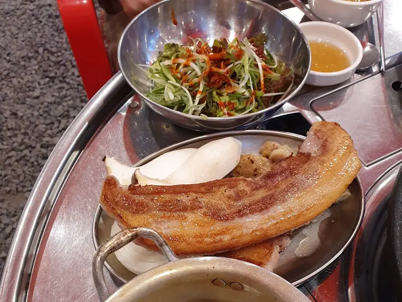 잘 구워진 막창