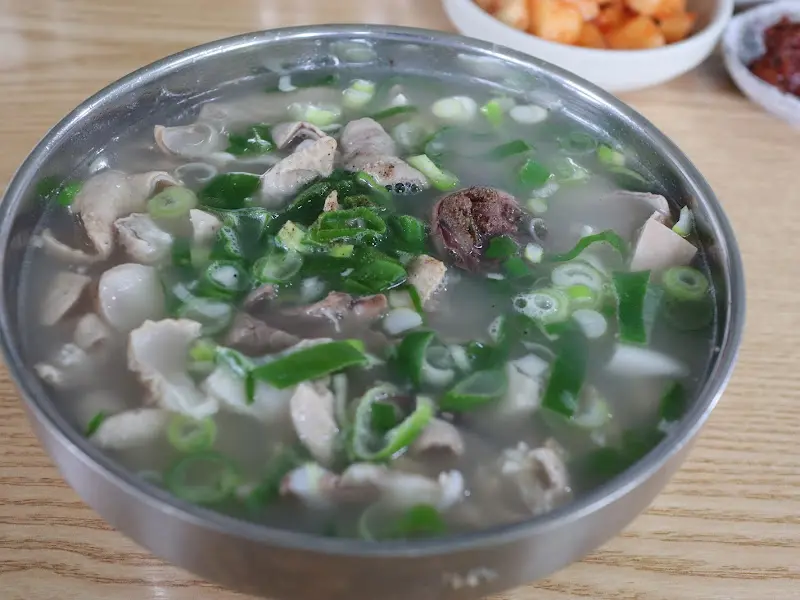 순대국밥