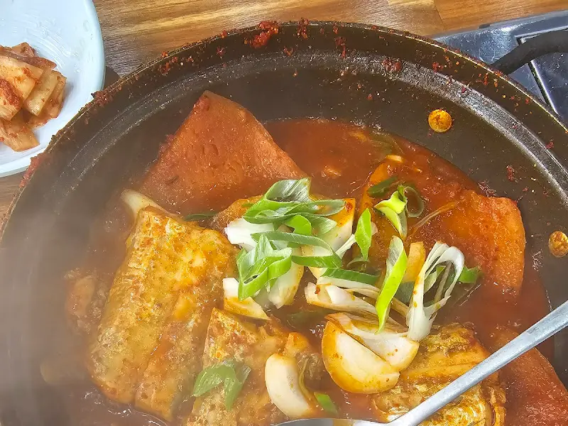 갈치조림 근접샷