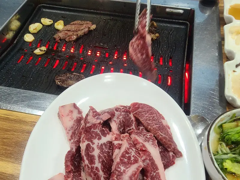 울릉도 식당 내부