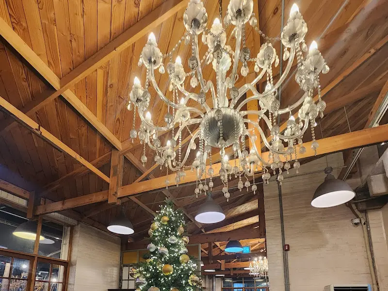 샹들리에와 트리