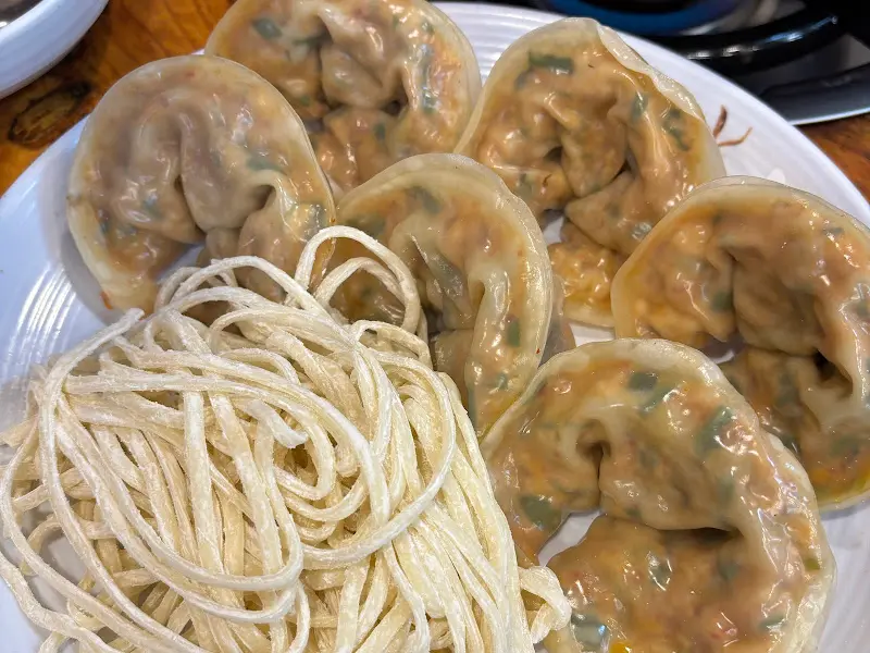 맛있게 쪄진 만두