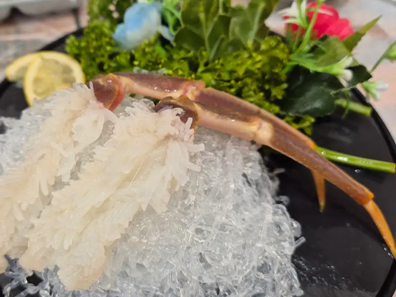 싱싱한 대게 다리살