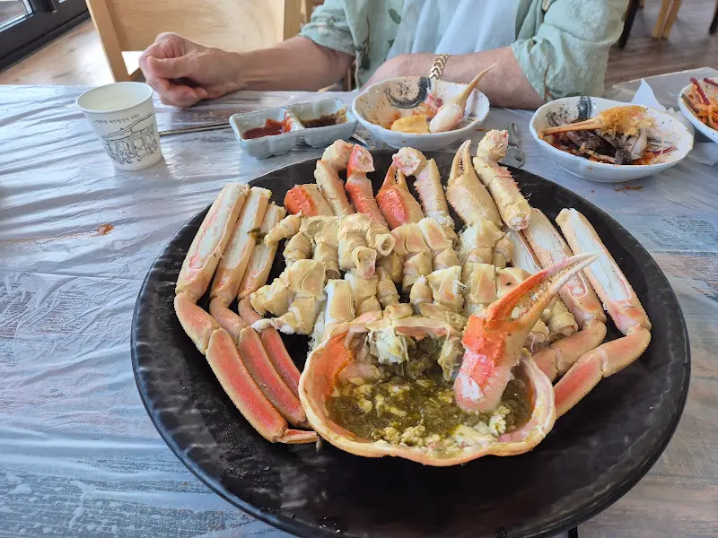 푸짐한 대게 한 상 차림