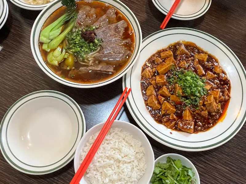 우육탕면과 마파두부