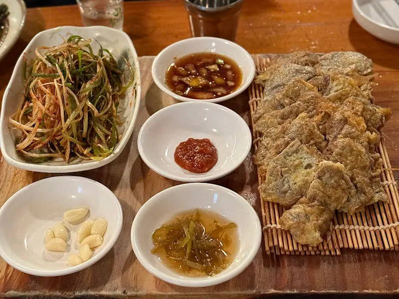 육전, 파절이, 깻잎