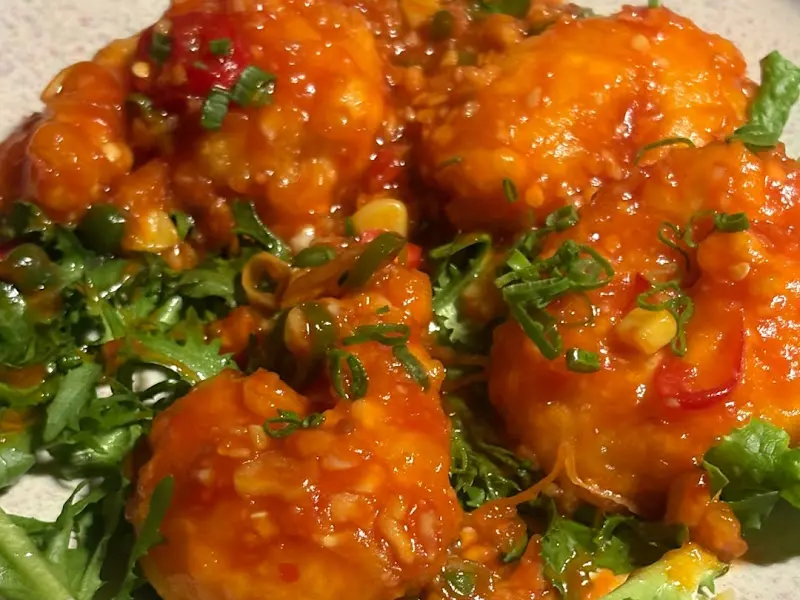 먹음직스러운 닭껍질교자