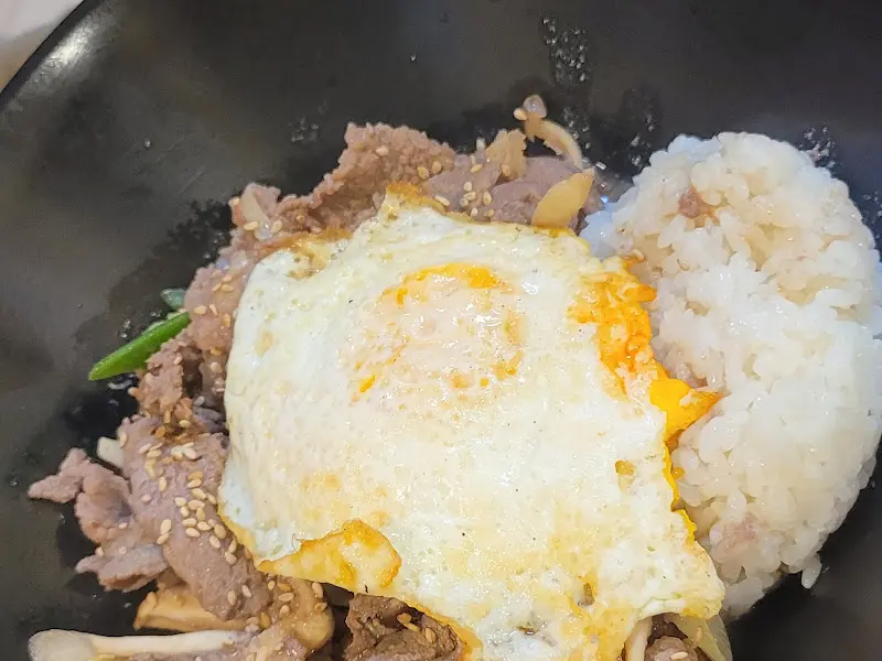 육회비빔밥 클로즈업