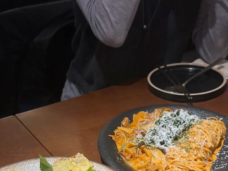 제육 크림 파스타