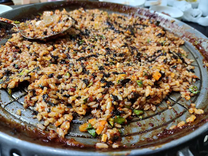 볶음밥의 황홀한 비주얼