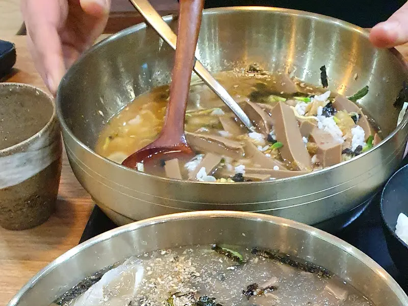 마이산 묵밥집 묵밥
