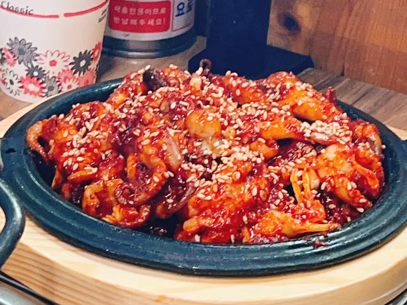 매콤한 쭈꾸미 볶음