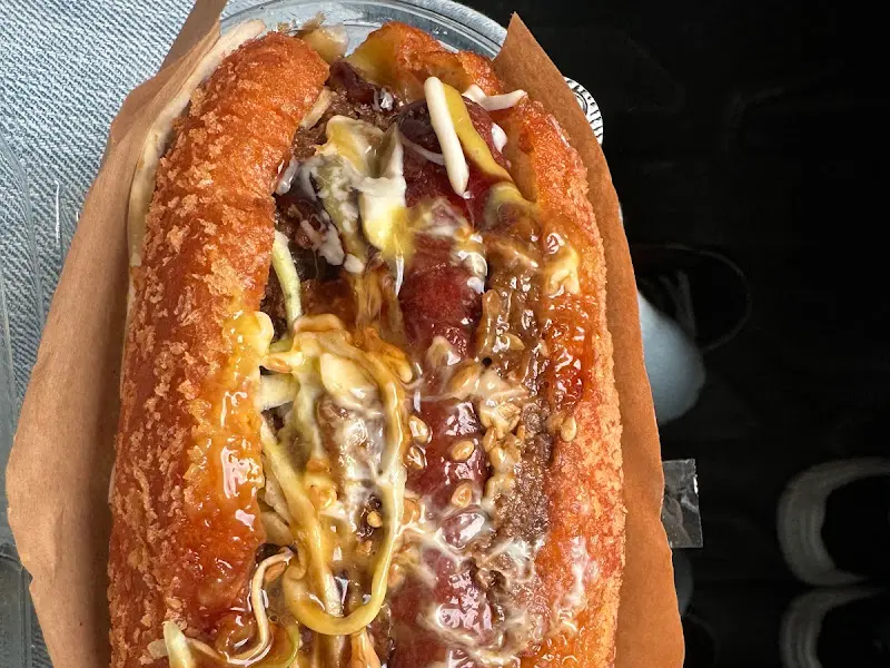 불고기야채빵 단면