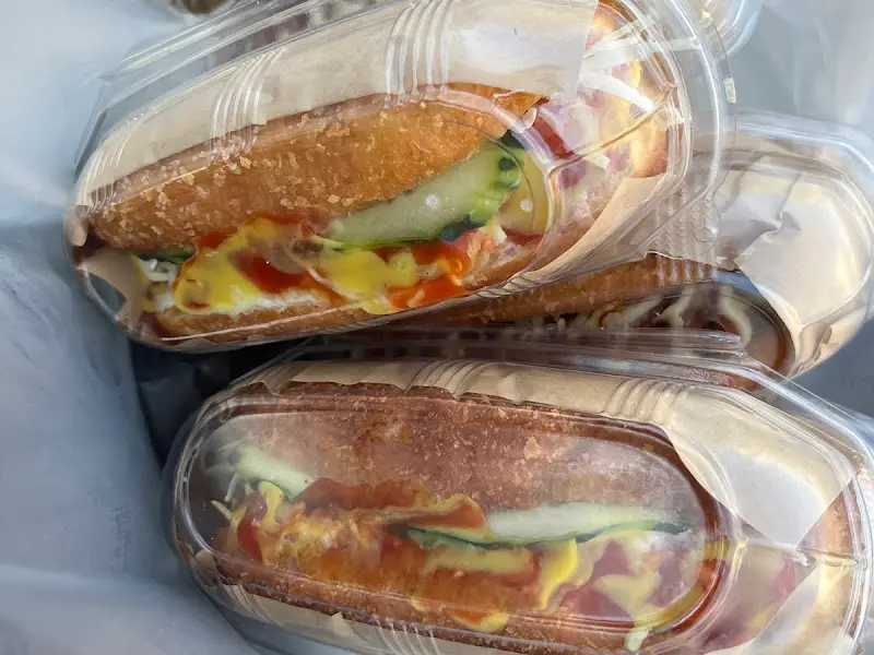 샐러드빵 포장 상태