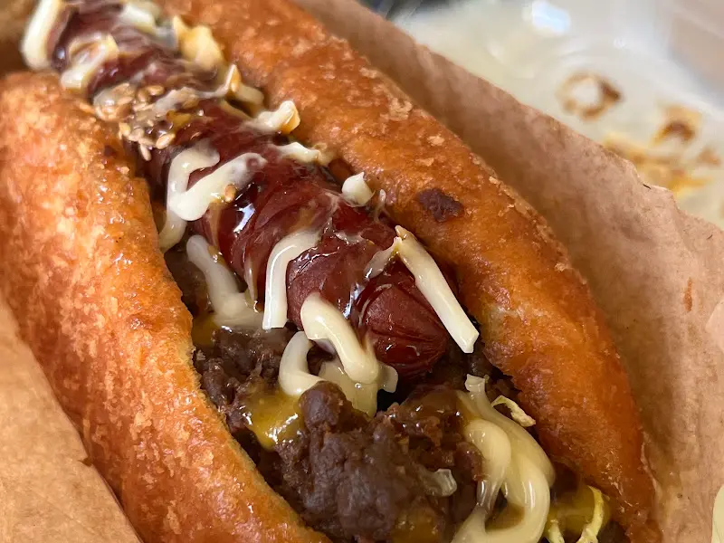 불고기야채빵 근접샷