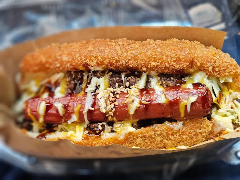 불고기야채빵 디테일 샷