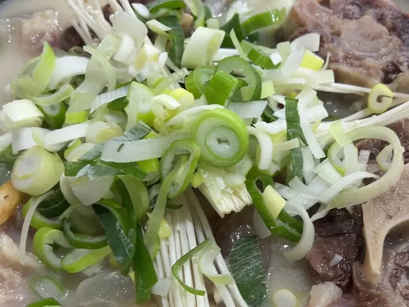 청담설렁탕 꼬리반 도가니반 전골