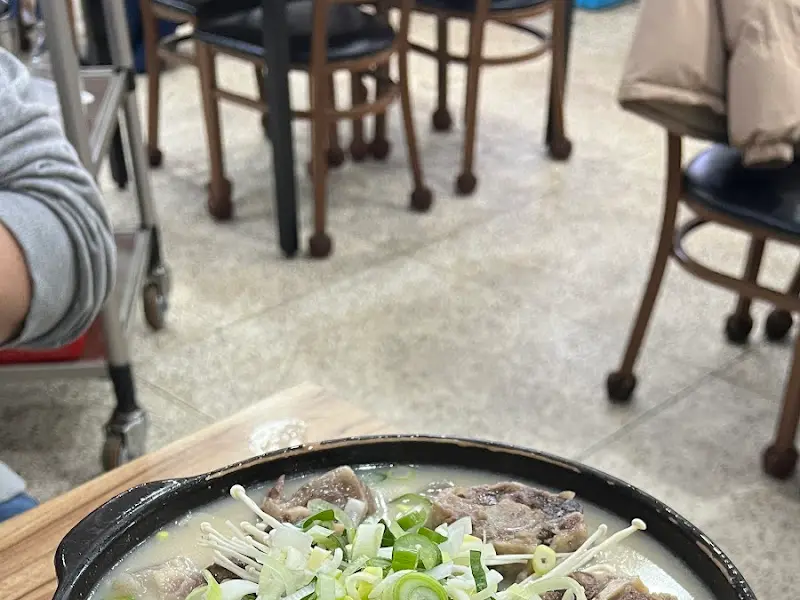 청담설렁탕 꼬리반 도가니반 전골