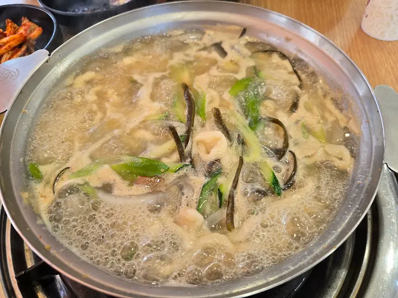 바지락칼국수